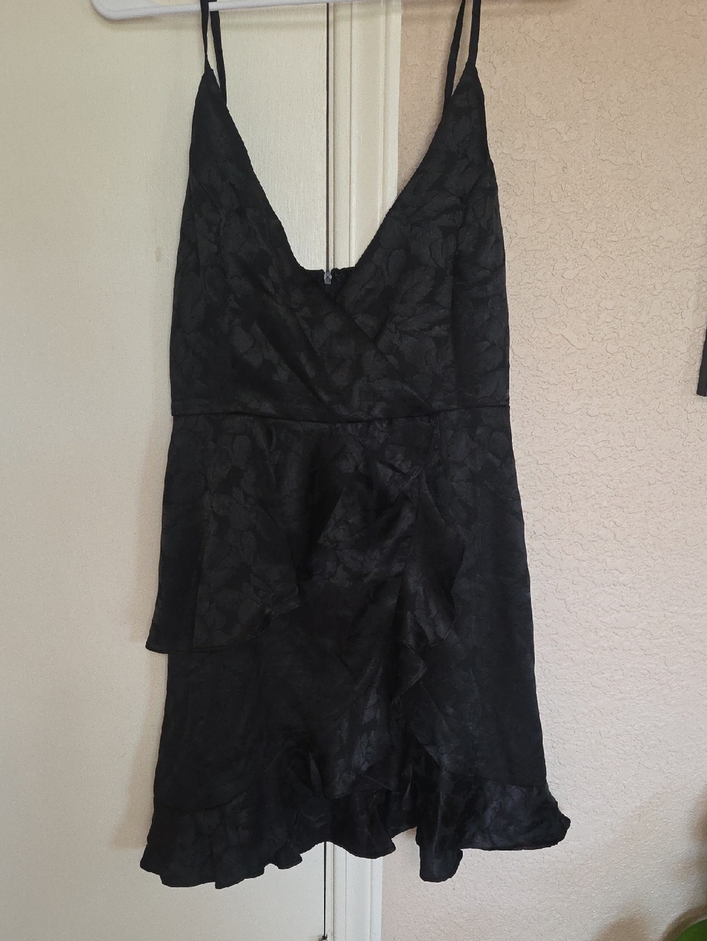 Altar'd State Black Floral Mini Dress - Picture 2 of 9